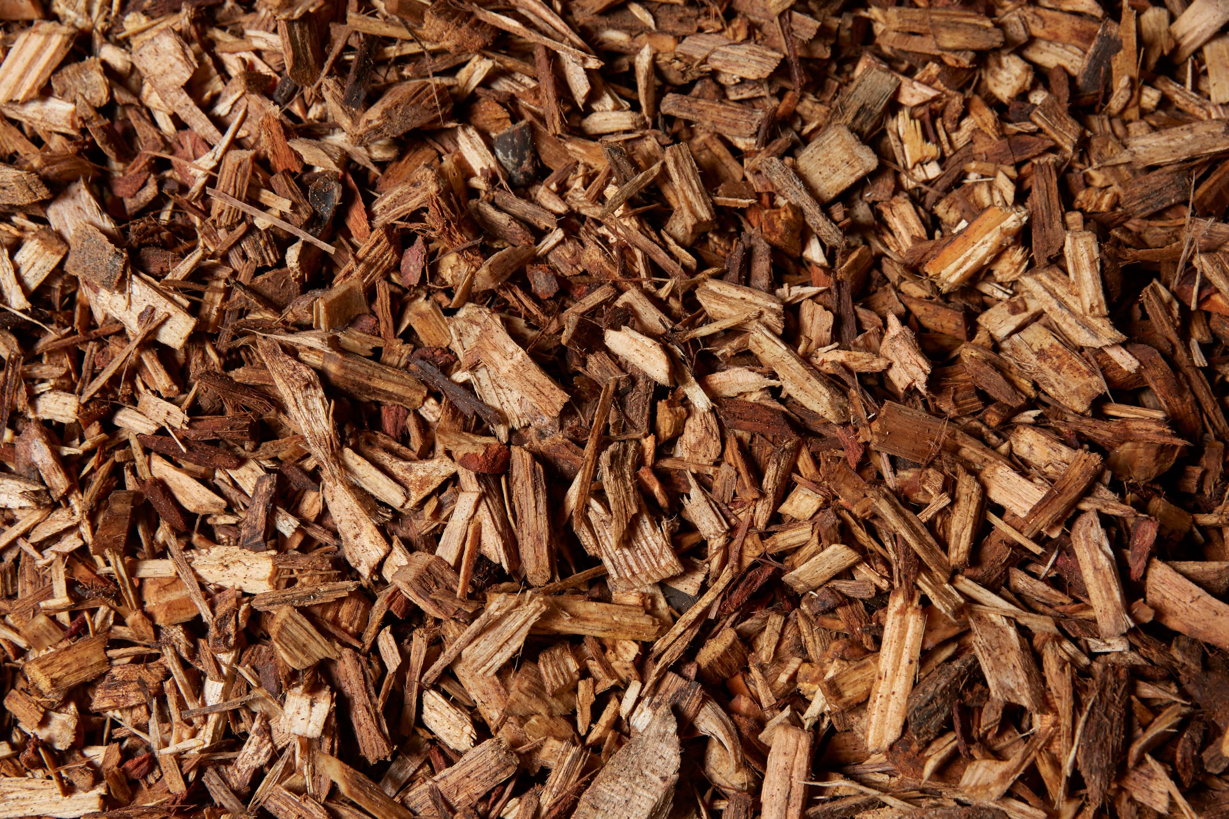 Bark, compost and topsoil